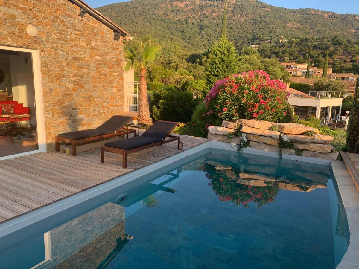 Villa Perla Saint-Tropez Cavalaire Sur Mer, 3-5 Chambres, Vue Mer, Piscine Chauffee Avril A Octobre 외부 사진